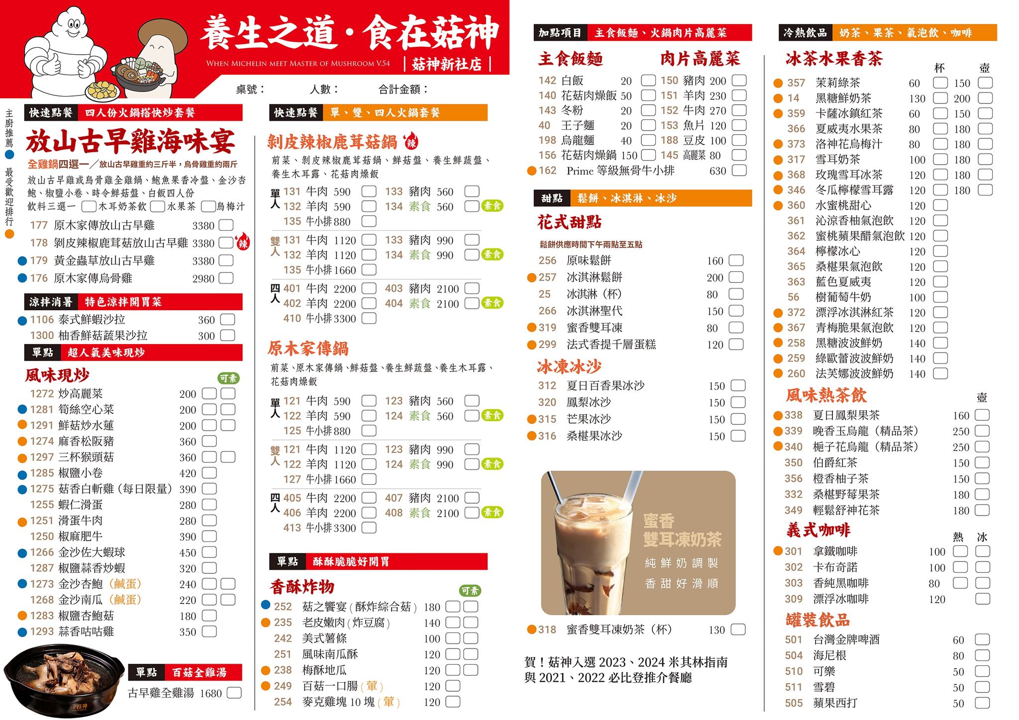 菇神,菇神菜單,菇神新社店,台中火鍋,