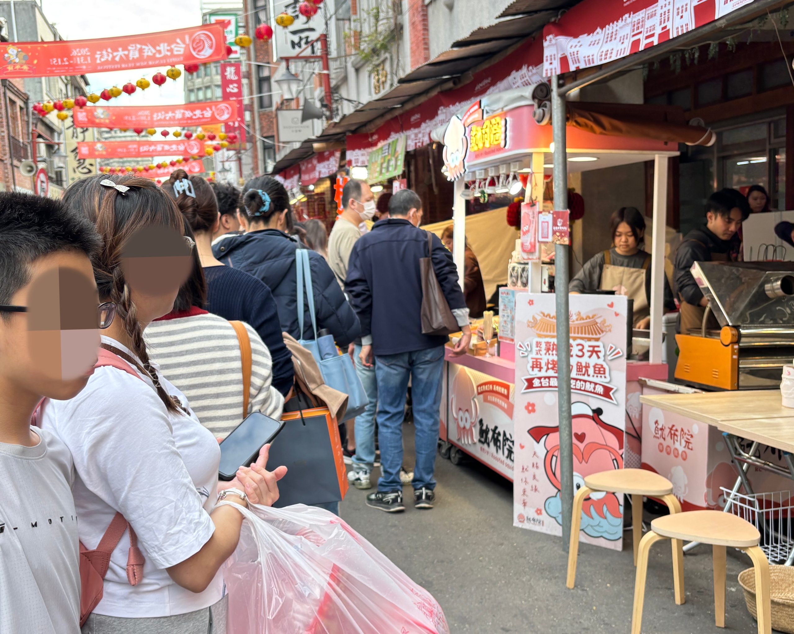 魷布院鮮烤魷魚,迪化街美食,台北美食,迪化街小吃,大稻埕美食,大稻埕排隊小吃,迪化街伴手禮