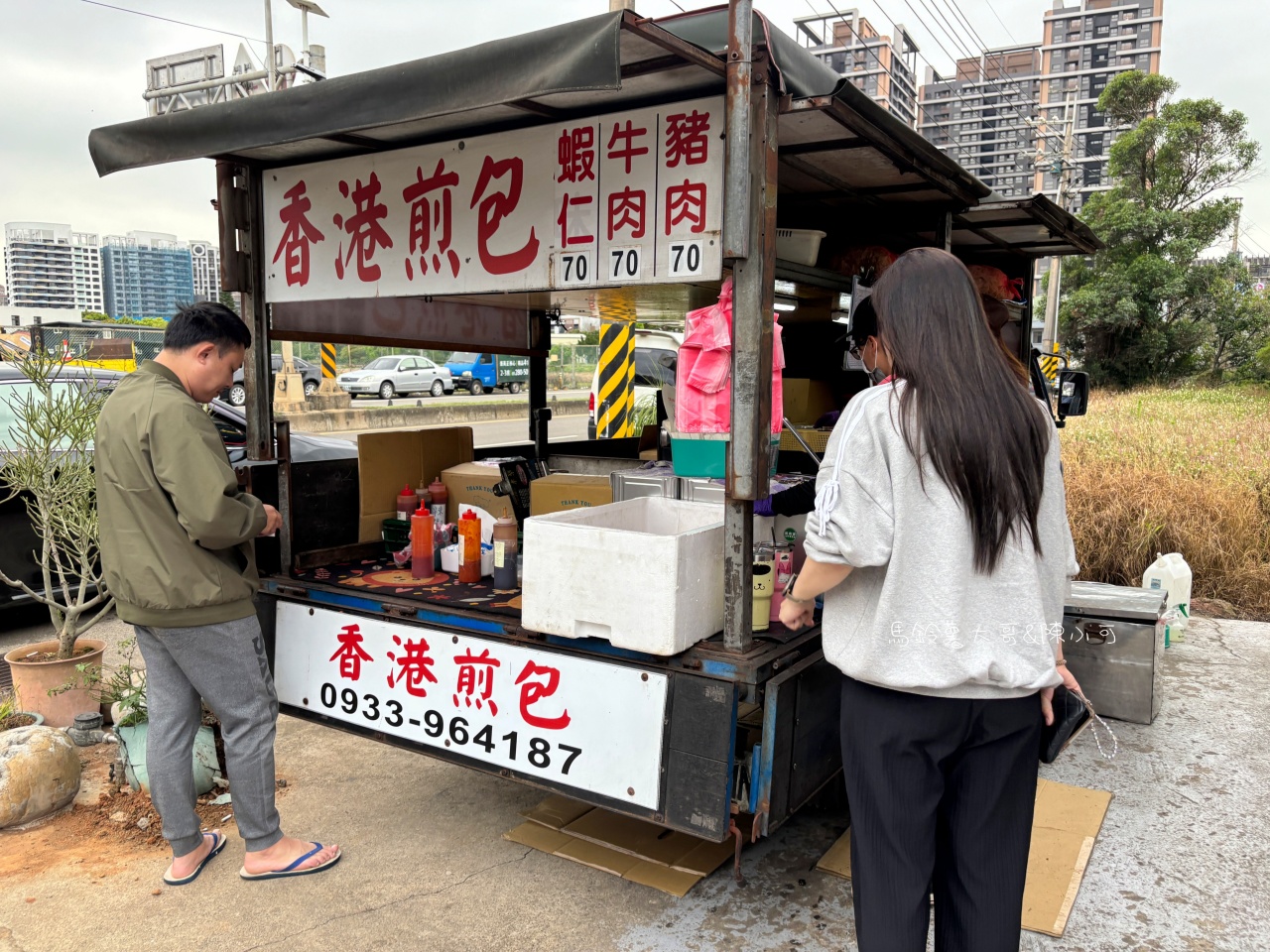 桃園小貨車美食,桃園煎包,桃園美食,香港人開的煎包,香港煎包,香港煎包價錢,香港煎包小貨車,香港煎包桃園,香港煎包青埔 @陳小可的吃喝玩樂