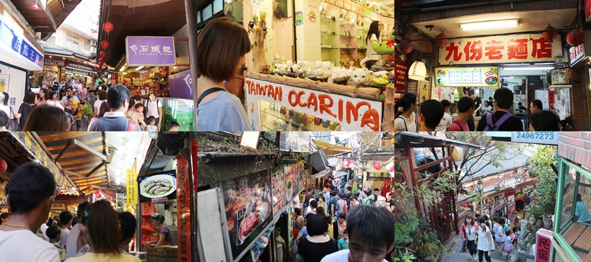 台北旅遊 九份一日遊 紅糟肉圓 九份美食小吃 阿柑姨芋圓