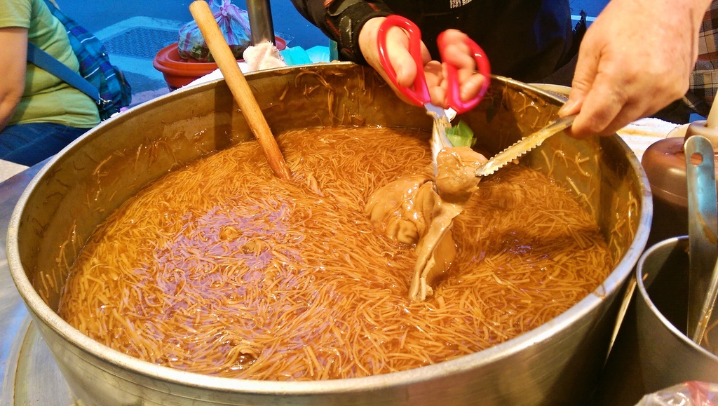 三重好吃麵線蔡家麵線三和夜市美食小吃