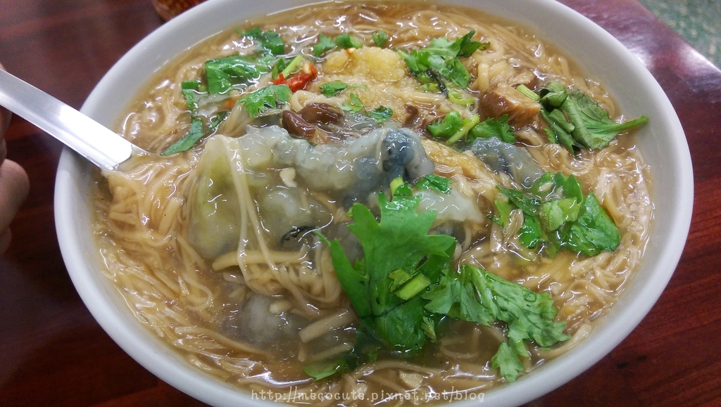 台北小吃︱台北熱炒,順口蚵仔大腸麵線,順口麵線 @陳小可的吃喝玩樂 三重順口蚵仔麵線新北市三重區文化北路198-2號